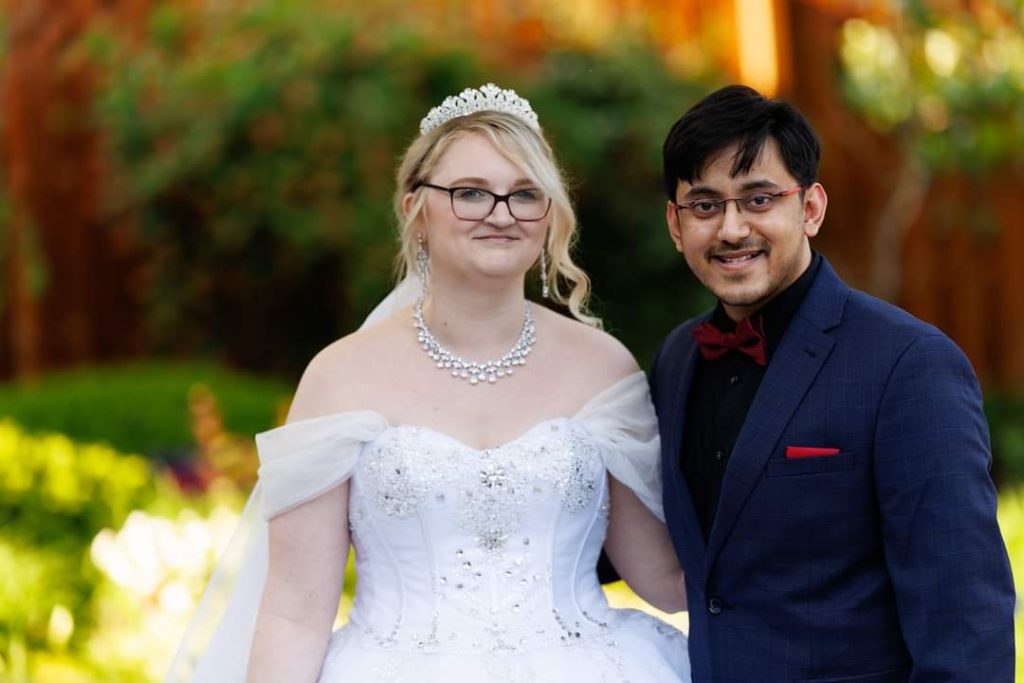 alexis and shikhar spotlight bridal wedding dresses